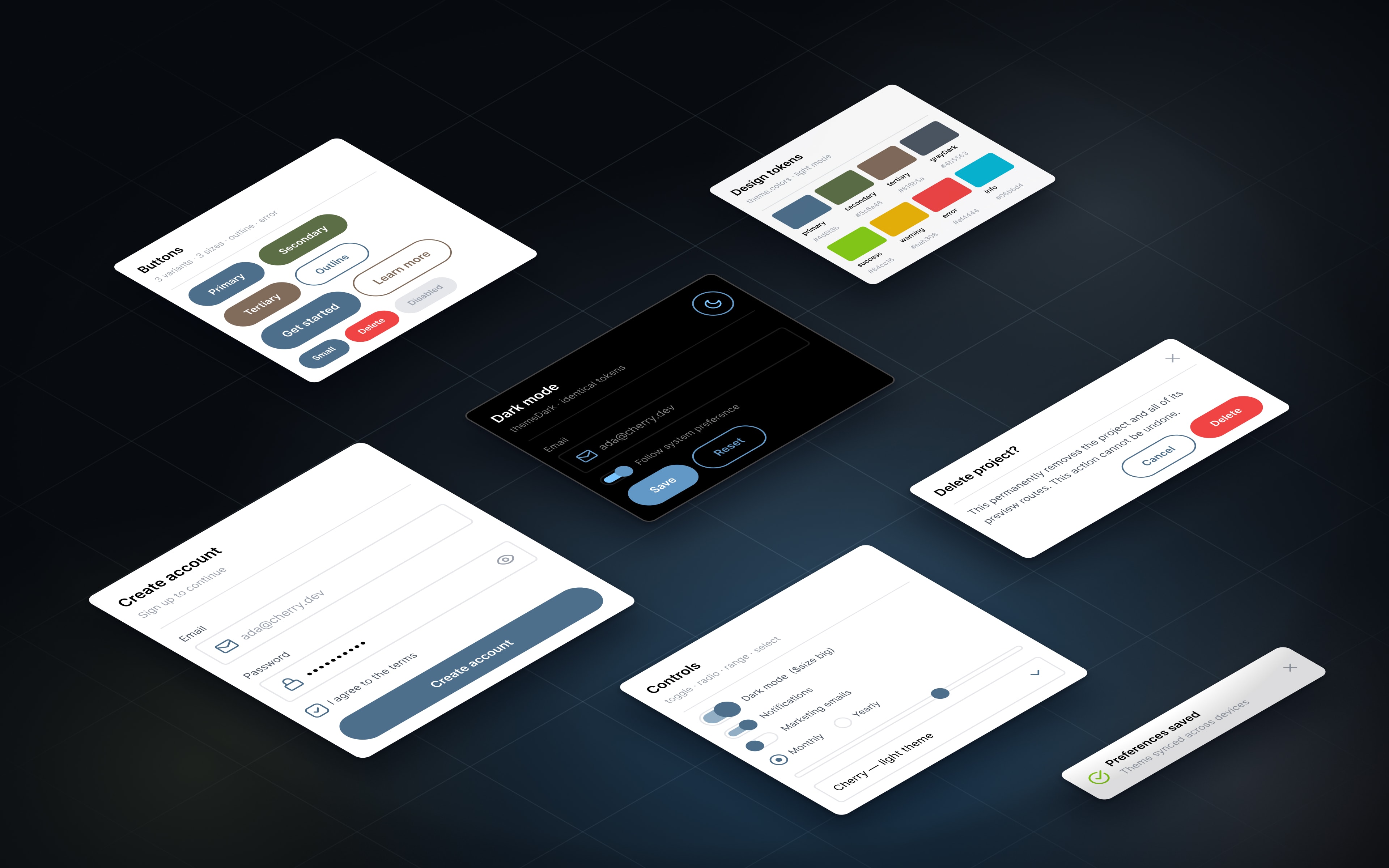 Cherry Design System made by Riangle